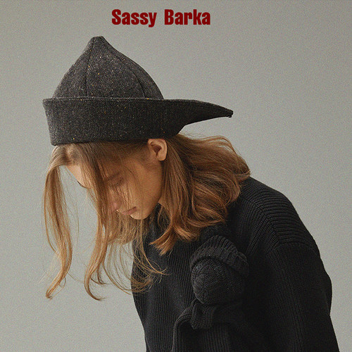 SassyBarka羊毛混纺燕尾帽子