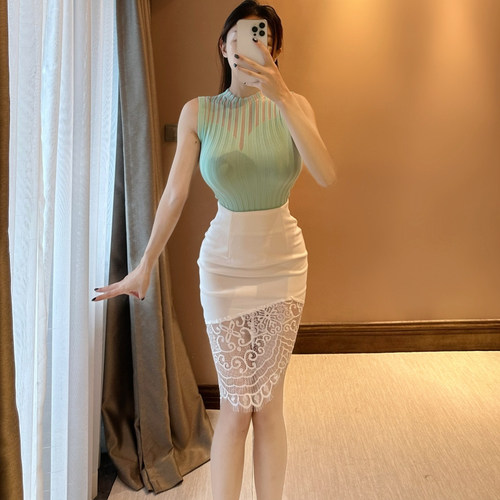 竖纹肌理，显瘦感更明显