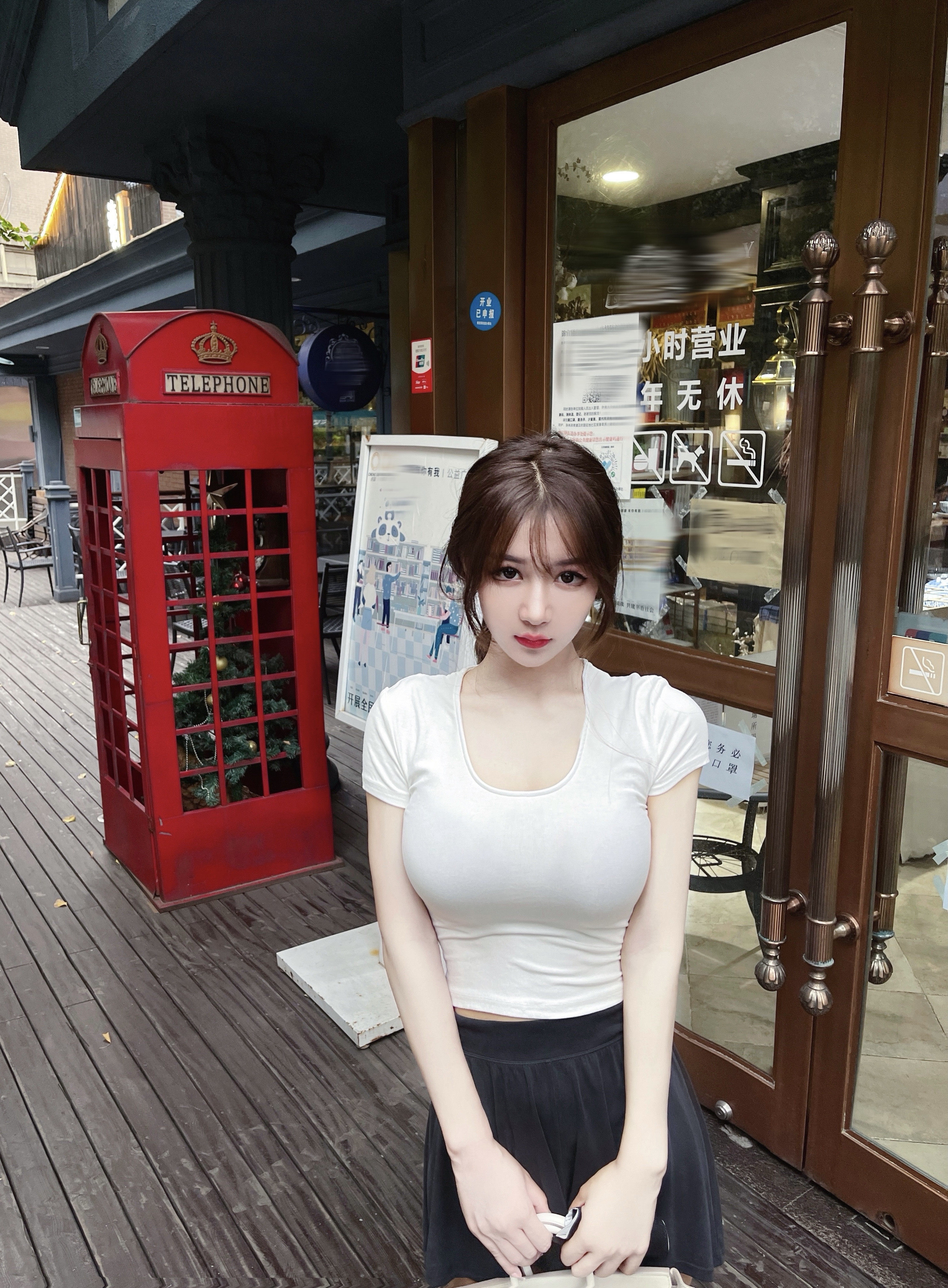 思瑞 自穿五年白色t恤夏季纯欲修身显瘦低领短袖外穿打底薄款上衣