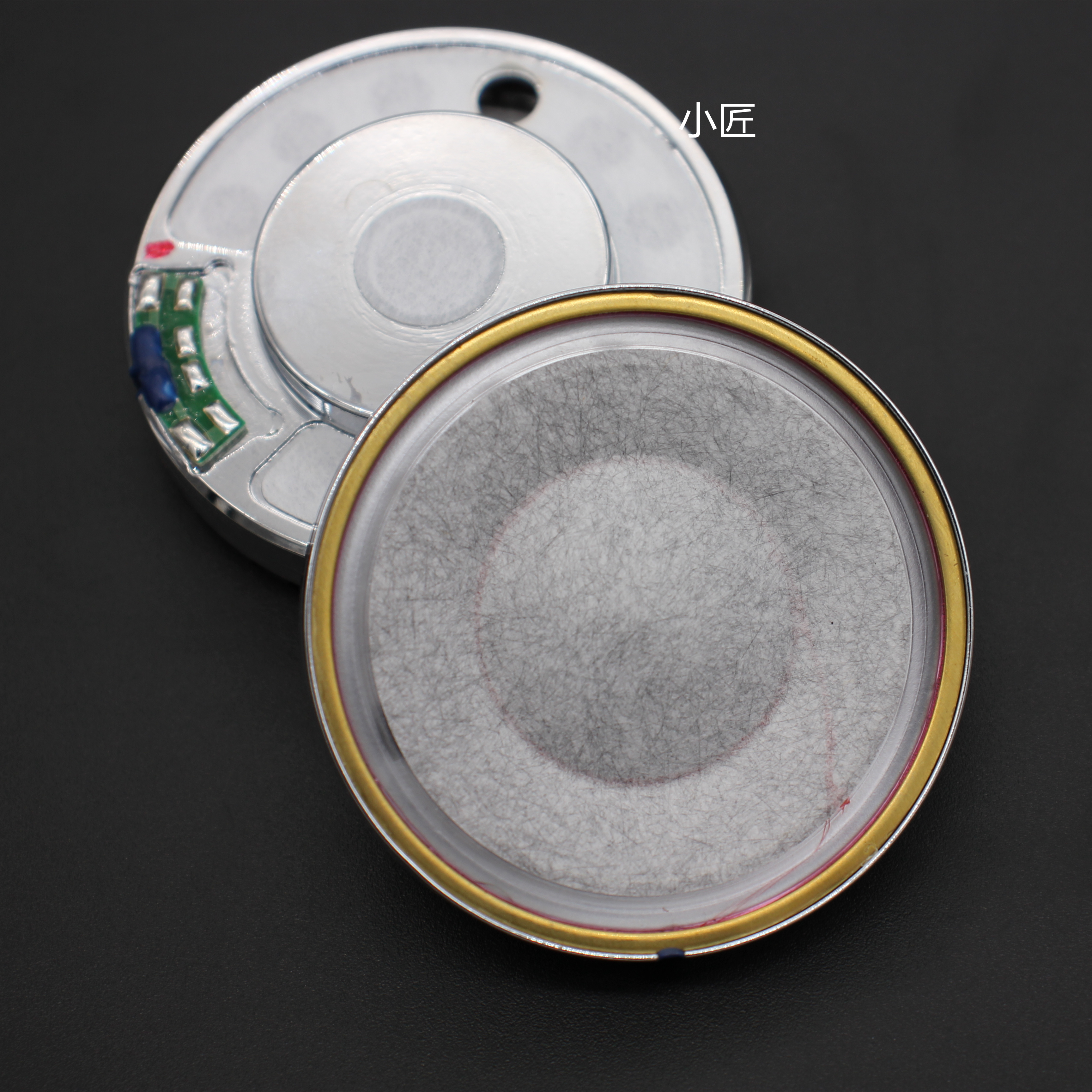 50mm头戴式耳机喇叭头盔复合膜羊毛人声低音解析32欧 diy耳机单元