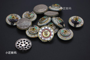 14.8MM丰达耳机喇叭 日系监听中孔真铜环耳塞喇叭 DIY耳机单元