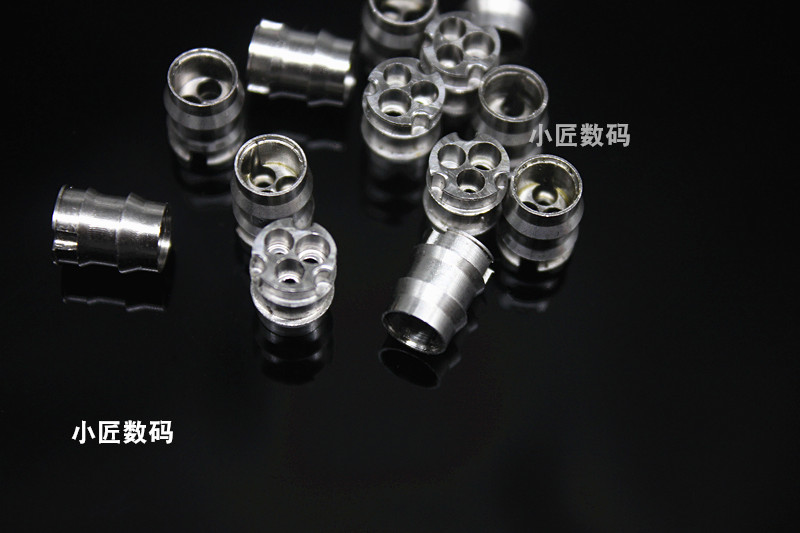 动铁公模私模 不锈钢耳机前腔 金属导音嘴出音嘴 diy动铁耳机配件