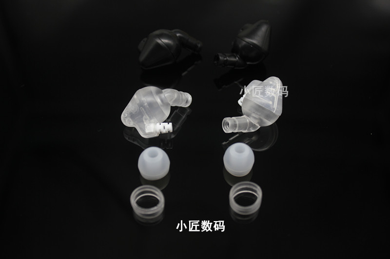 入耳式 10MM 11MM DIY维修塑胶 透明耳机壳 diy耳机配件