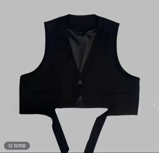 2026春季新款时尚百搭显瘦马甲女款外穿轻薄马夹洋气时髦无袖背心