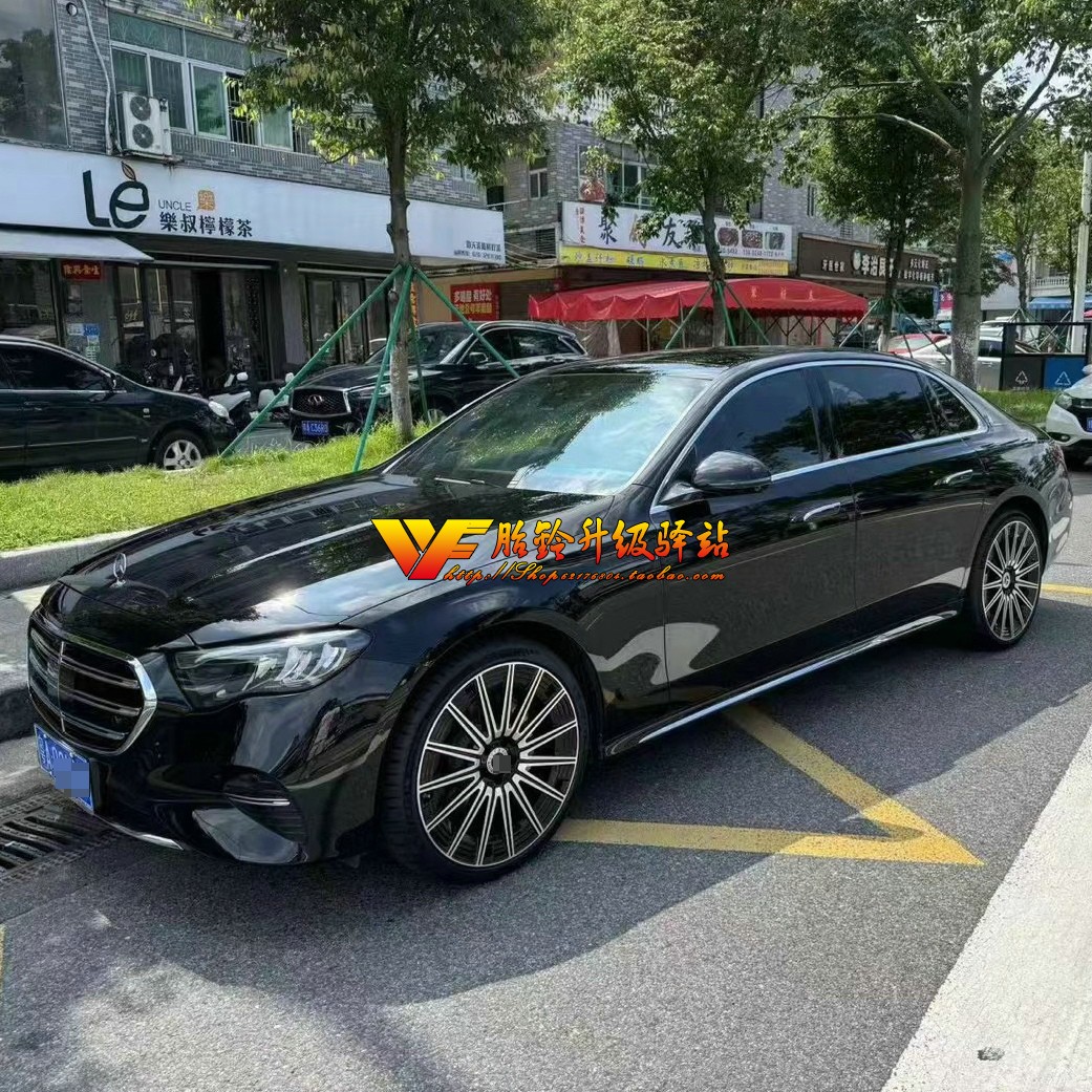 适用奔驰E300L轮毂19寸前后E260尚酷TT迈腾S/C43级W126甲壳虫CC63