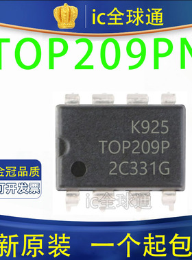 原装正品 TOP209P TOP209PN 电源管理芯片  直插 DIP-8
