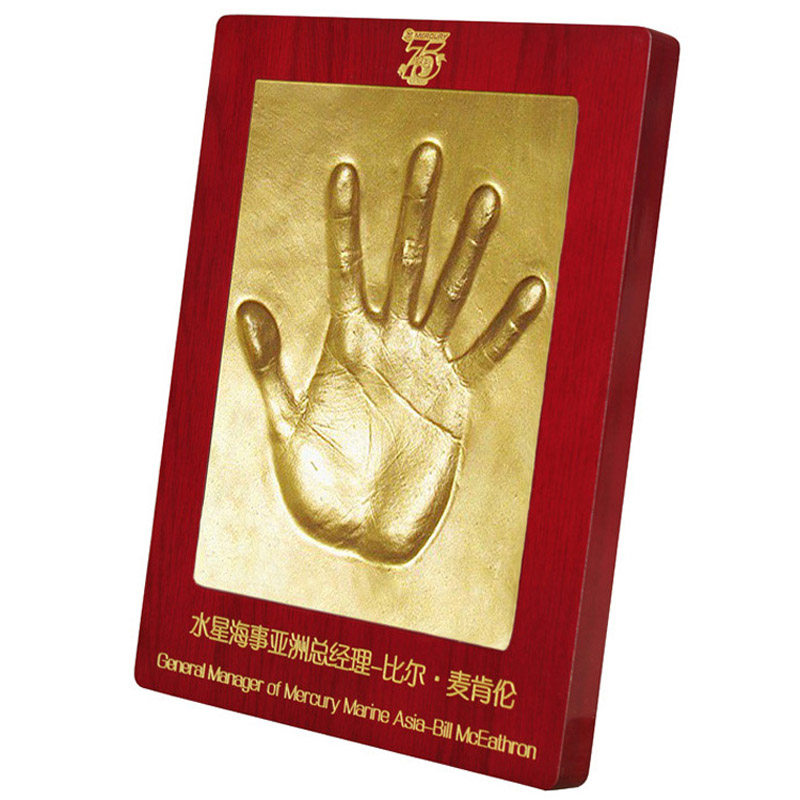 星手印手模掌纹清晰不开裂