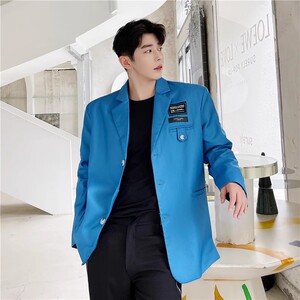 24年春季潮流新款三色港风ins潮流个性休闲宽松韩版西服TF67-P125