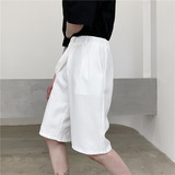 21年夏新款设计感小众潮流侧边可拆卸飘带休闲松紧短西裤F48-P50，男装西裤，星座1304（原C205）