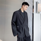 21年秋季新款潮流个性设计真两件可拆卸马甲西服套装TF81-P150，男装西服，星座1304（原C205）