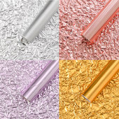 花喜爱网红锡箔纸褶皱塑形纸彩色造型花束包装 材料内衬纸鲜花包装