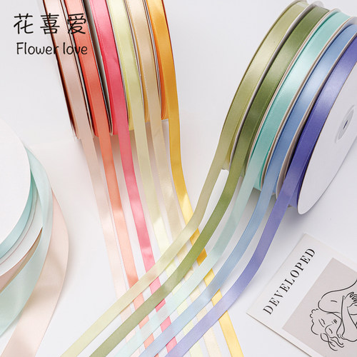 网红丝带马卡龙涤纶带花喜爱爆款