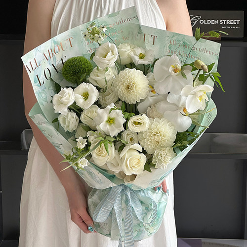 花喜爱韵色花卉风华纸烫金纸爆款