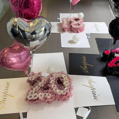 生日数字惊喜盒子DIY材料包