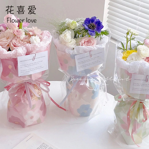 花喜爱梦幻花园包花纸风华纸