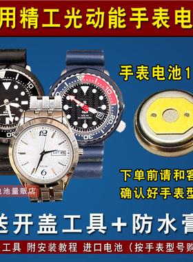 适用于精工V14J V142 V145 V147 V157 V158太阳能手表电池电池子