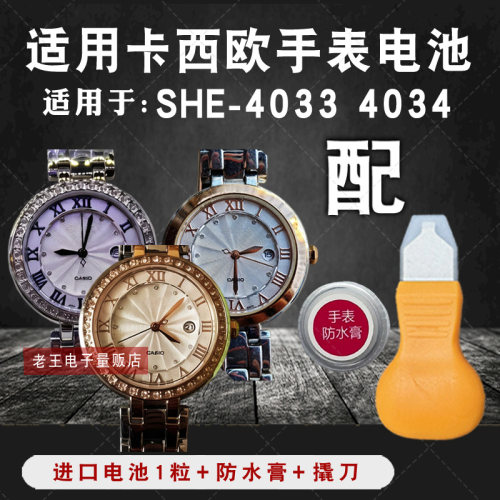 适用CASIO卡西欧进口电池