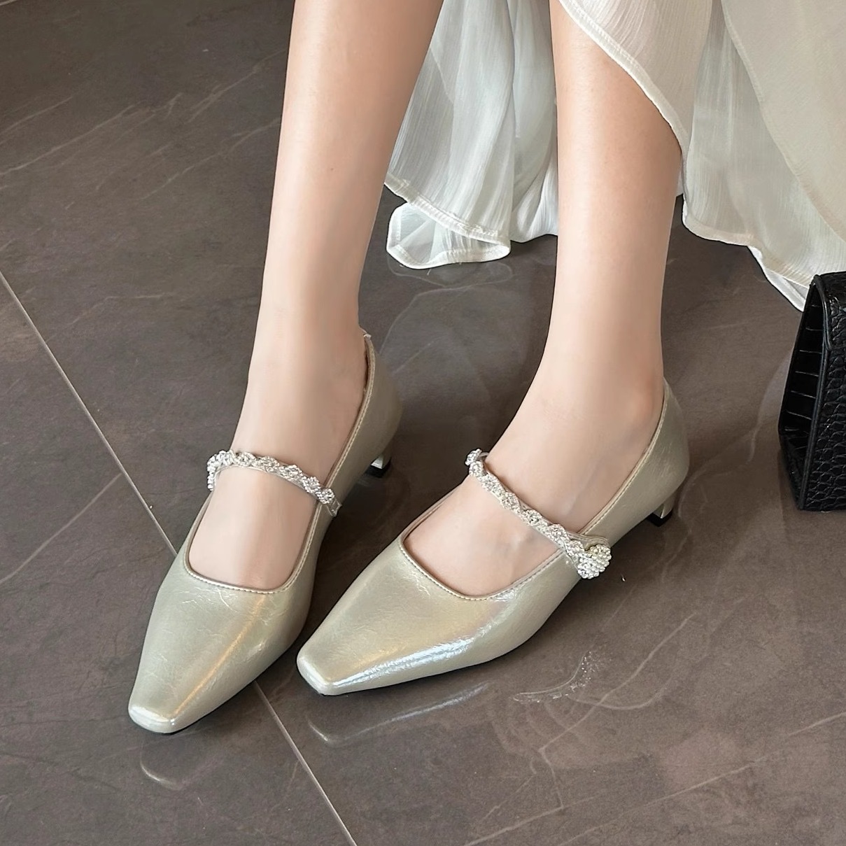 C99新款时尚百搭玛丽珍鞋