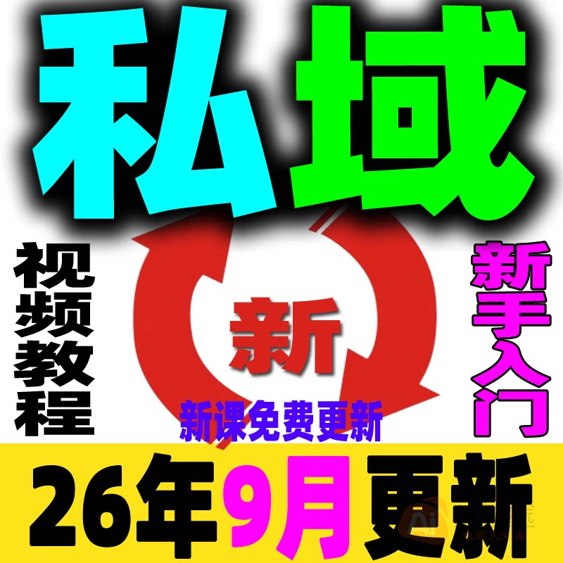 社群运营教程朋友圈营销邀约矩阵裂变变现话术私域流量引流IP打造