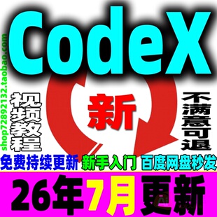 CodeX课程 CodeX教程智能AI编程助手CLI IDE Vibe Coding新手入门