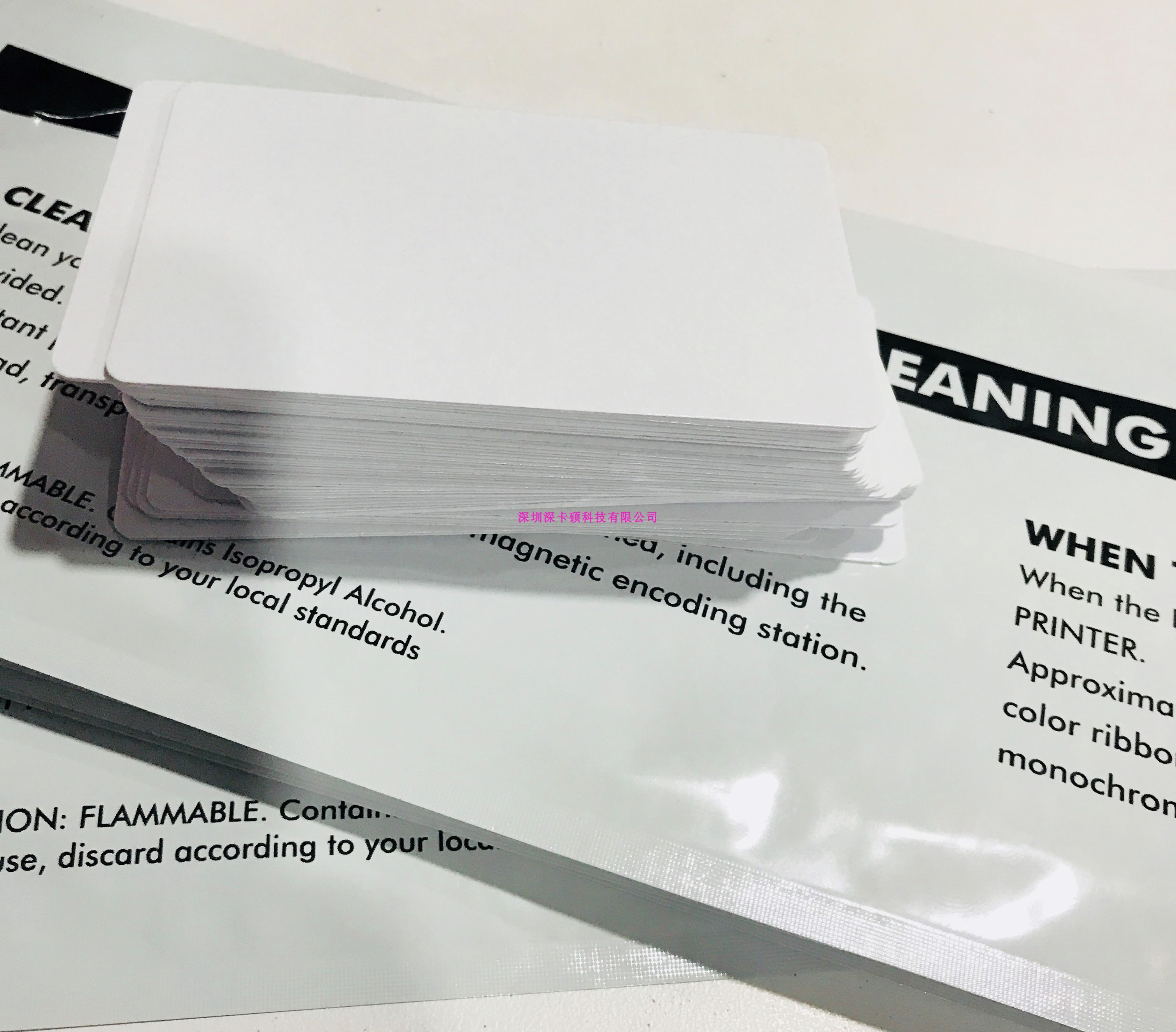 Primacy证卡打印机清洁卡Zenius制卡机维护Evolis清洁棉组件套装