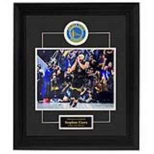 晚安 含证书 Night 裱框 斯蒂芬库里亲笔签名照片