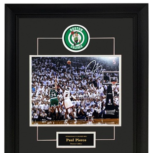 保罗皮尔斯亲笔签名照片 凯尔特人总决赛 含证书