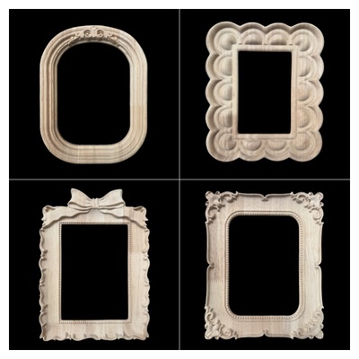 小红书DIY东阳木雕复古实木画框欧式镜框照片框墙面装饰挂画镜框