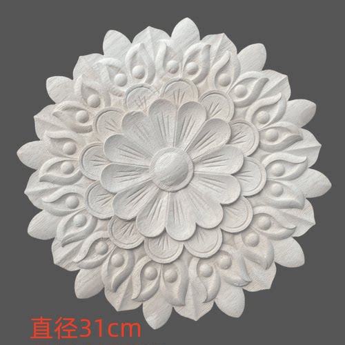 实木花片背景墙家具仿古装饰挂件