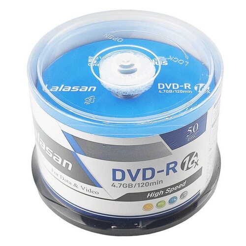 铼德Ritek拉拉山系列16xDVD-R50片桶装4.7GB容量dvd刻录盘