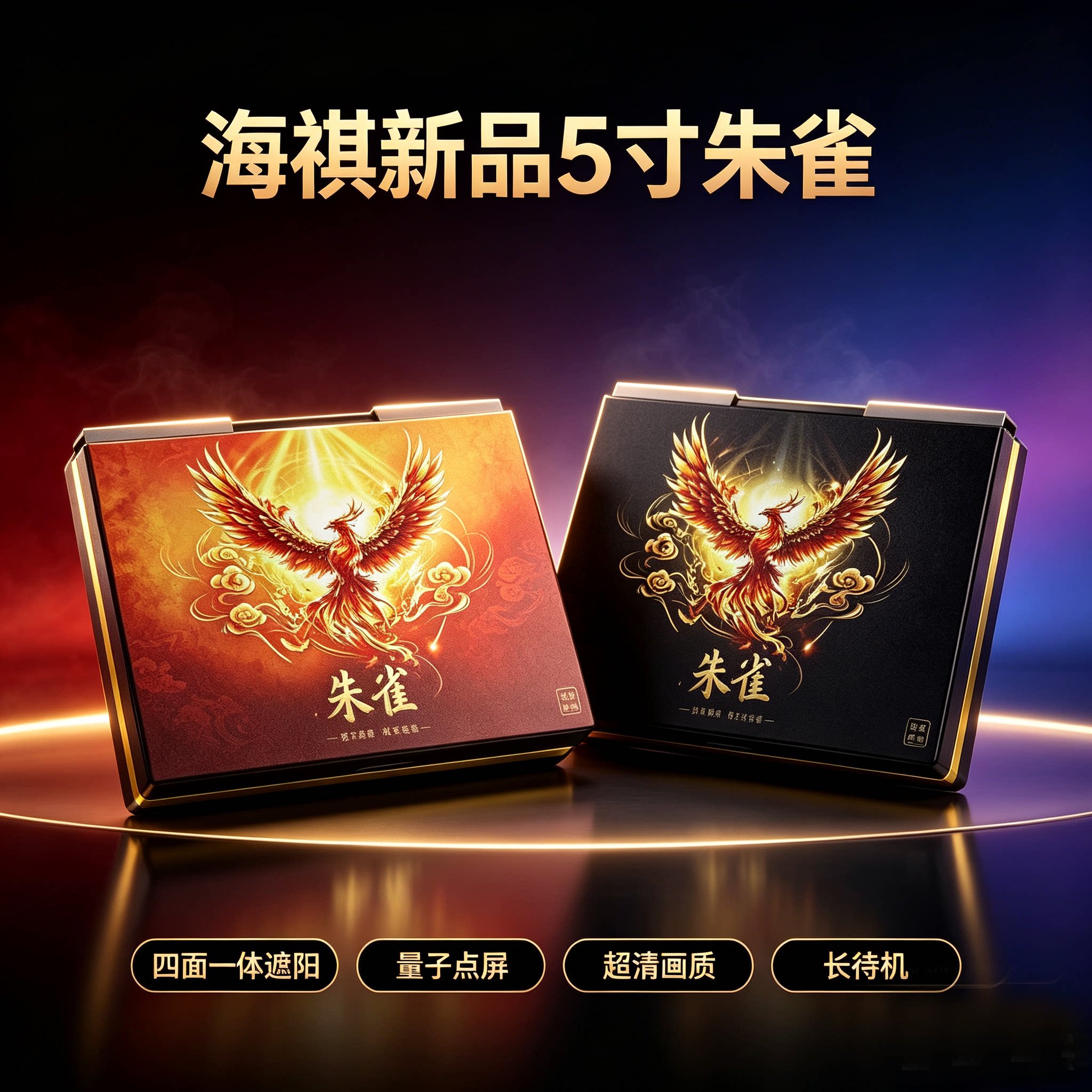 新品海祺5寸星火PRO增程版带长线