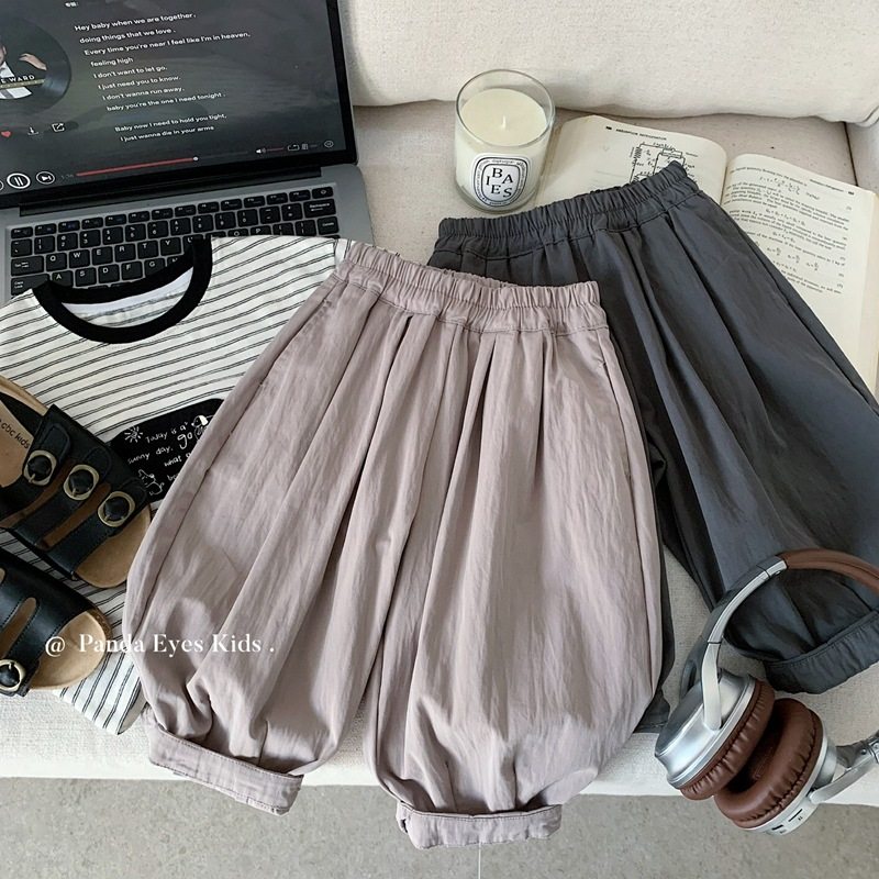 儿童休闲裤男简约2026春秋款小童纯色长裤垂挂感宝宝直筒裤女洋气,童装/婴儿装/亲子装,裤子,淘宝优惠券,粉丝福利购,淘宝优惠卷