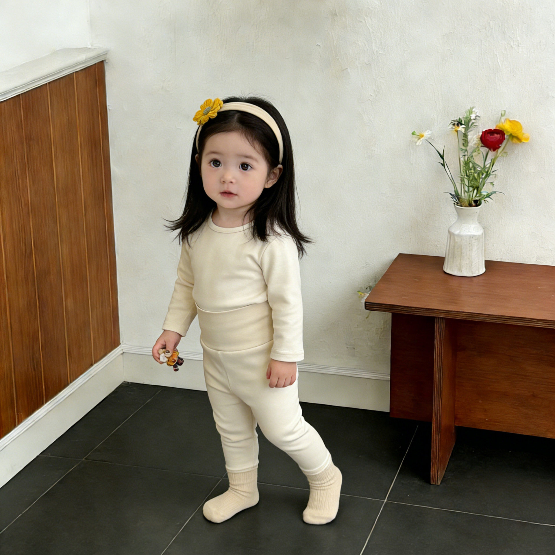 女童早春秋衣秋裤套装宝宝春季打底内衣高腰护肚大pp裤分体两件套,童装/婴儿装/亲子装,儿童运动套装,淘宝优惠券,粉丝福利购,淘宝优惠卷