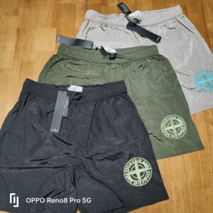 石头岛STONE ISLAND速干短裤三色四码男女均可做工质量都不错