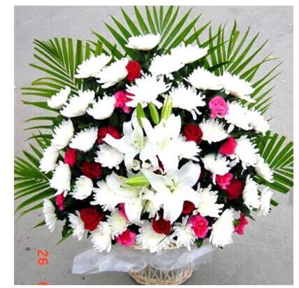 悼念花篮价格 悼念花篮图片 星期三