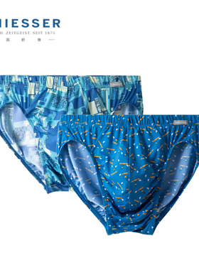 Schiesser/舒雅男士内裤无痕中腰高弹透气时尚大码薄款E9-19826S