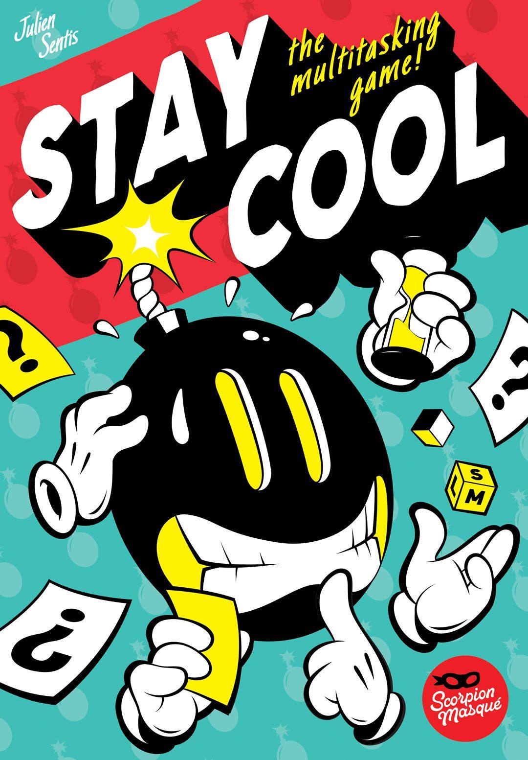 【大公鸡桌游】stay cool  英文正版现货
