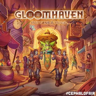 【大公鸡桌游】Gloomhaven: Buttons & Bugs 幽港迷城 英文正版