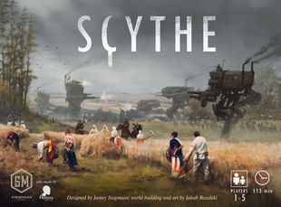 【大公鸡桌游】Scythe 镰刀战争 英文版现货  金属币 指示物 扩展