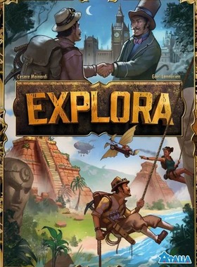 【大公鸡桌游】Explora 英文正版 2023艾森新品