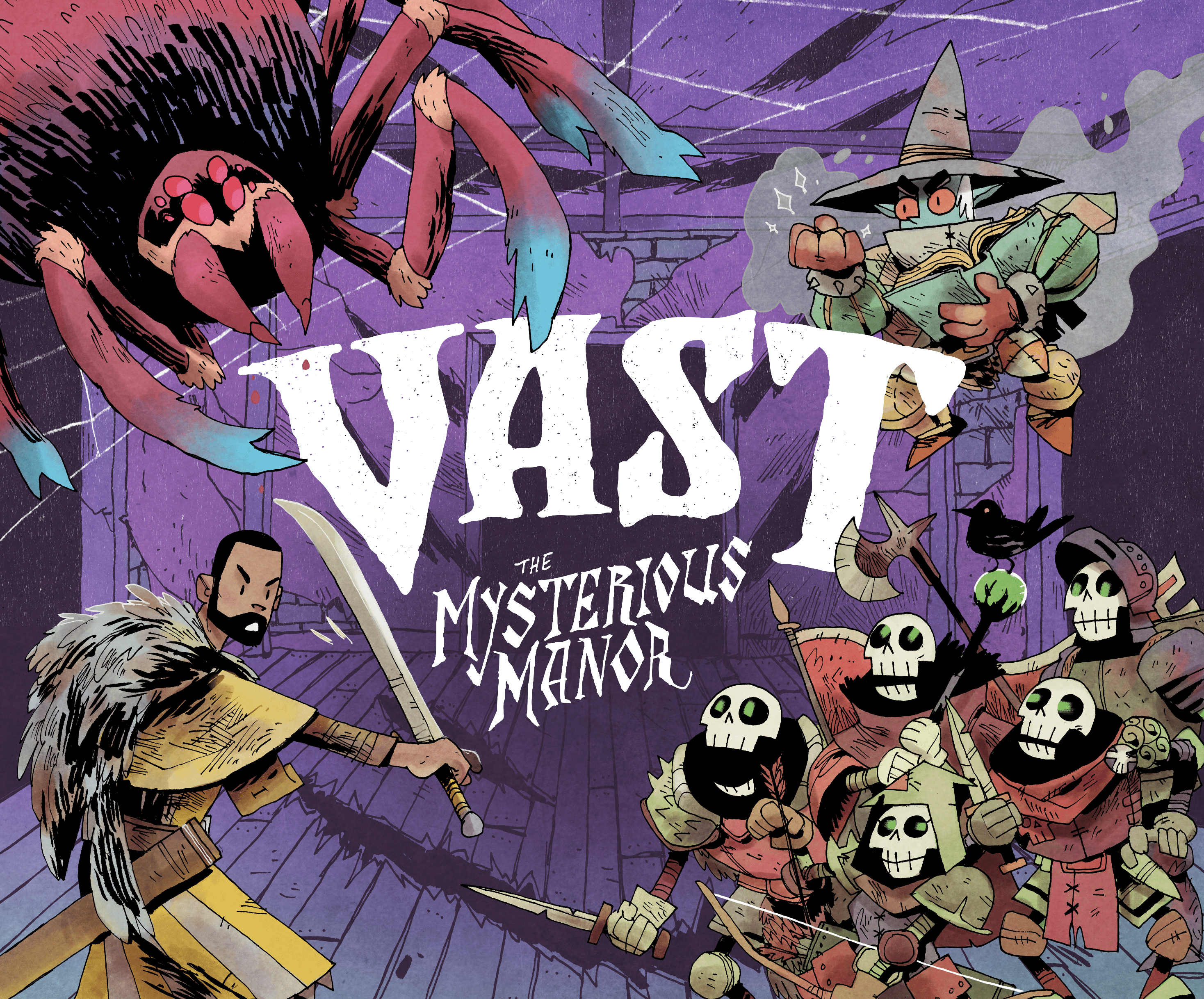 【大公鸡桌游】Vast: The Mysterious Manor 基础 扩展 补充包