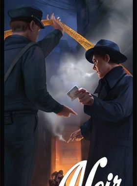 【大公鸡桌游】Chronicles of Crime: Noir 推理事件簿 英文 正版