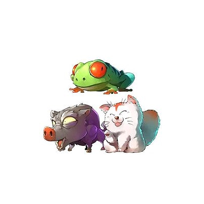 【大公鸡桌游】ARCADIA QUEST: PET PACK 1 EN 宠物包1 英文正版图片