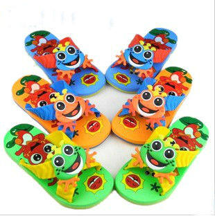 Chaussons enfants en autre pour été - semelle caoutchouc - Ref 1024789 Image 1