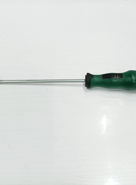 世达63409 T系列一字头橡塑柄螺丝批螺丝刀五金日常家用-5*150