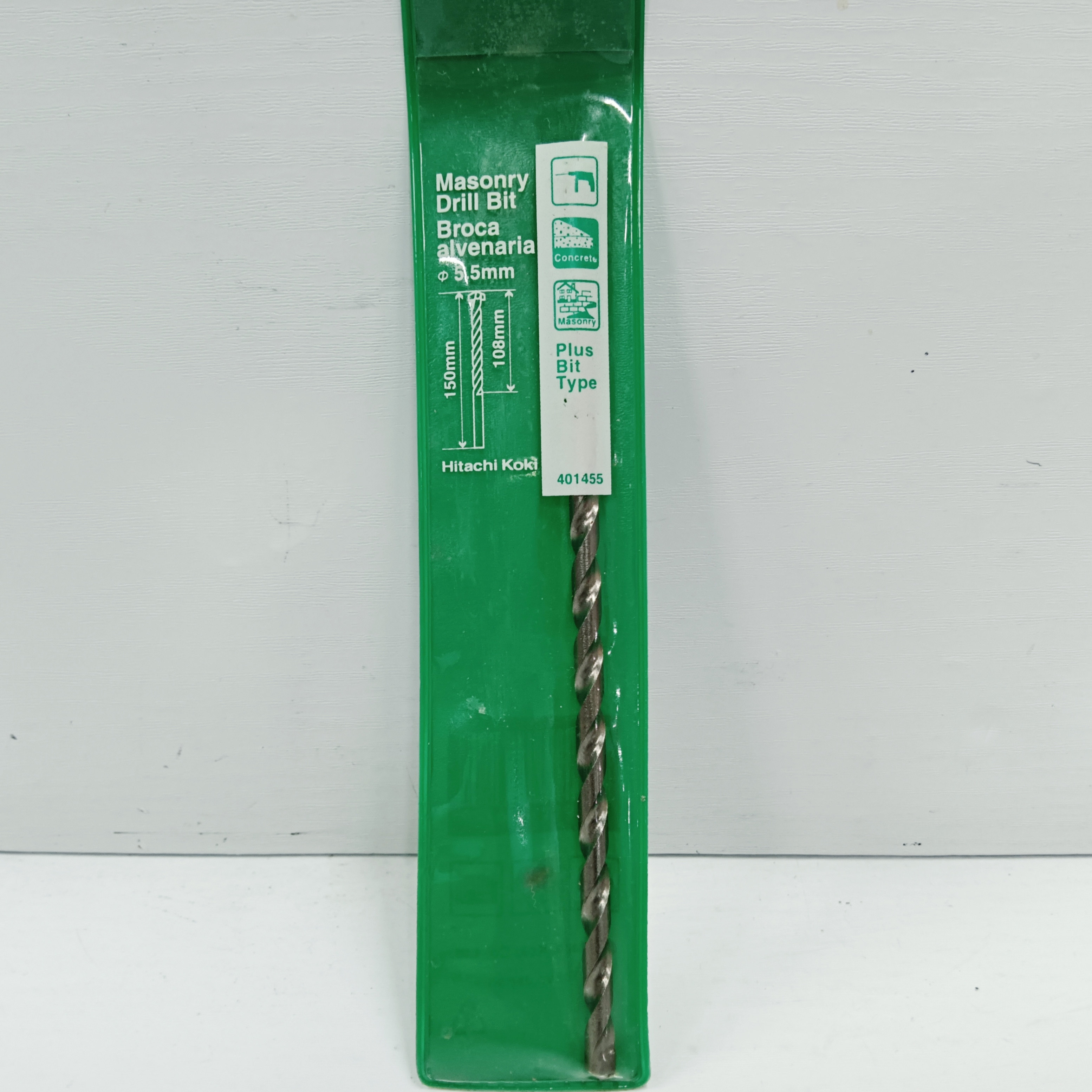 日立401455冲击钻咀 钻墙钻孔  冲击钻用-5.5*150（1支装）