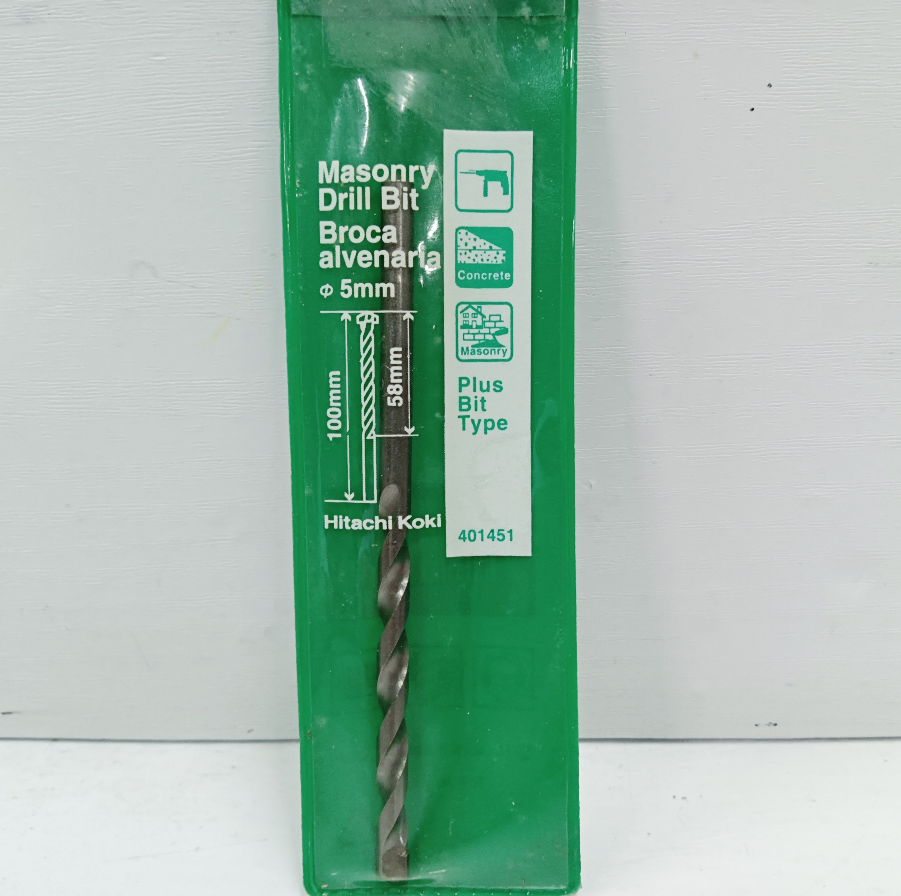 日立401451冲击钻咀 钻墙钻孔  冲击钻用-5*100（1支装）