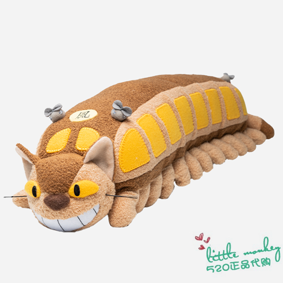 日本代购 龙猫 猫巴士 列车 可爱 毛绒公仔 布娃娃 玩偶