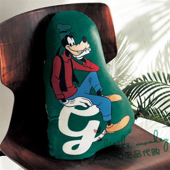 日本代购 goofy 高飞 可爱 抱枕 靠枕 靠垫