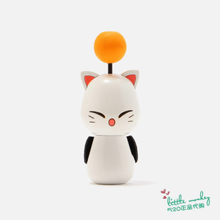 日本代购 最终幻想XIV 莫古力 职人手工 可爱公仔娃娃木偶摆件